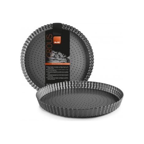 MOLDE RIZADO PERFORADO CROUS 24 CM - IBILI