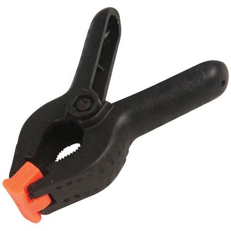 Silverline Spring Clamps 5pk - 100mm Length / 40mm Jaw
