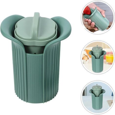 Extractor de ojos de piña de 2 piezas, Descorazonador y cortador de piña multifuncional, Cortador de acero inoxidable, Utensilio de cocina, Rosa (1/5)