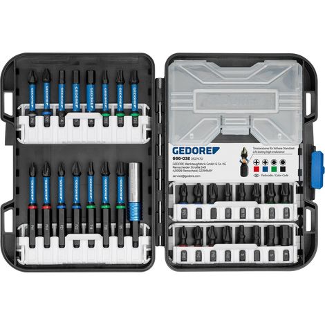 GEDORE 666-032 Torsions-Bit-Box 32-teilig (1/5)