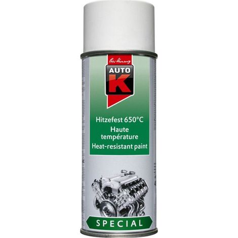 Peinture haute température - AUTO K - 650°C - Blanc - 400ml - 0.48kg (1/2)