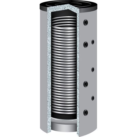 TWL Hochleistungs Pufferspeicher HLP-500 1 Wärmetauscher Heizung Heizungsanlage (1/5)