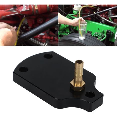 Kit de test et d'inspection des fuites d'injecteurs pour moteur Cummins ISX/Signature (noir) (1/5)