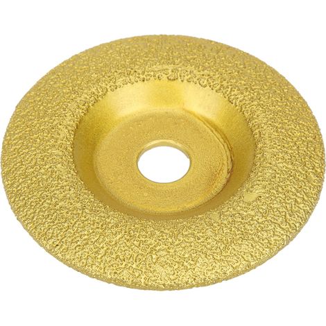 Disque de polissage diamanté de 10 cm (4 pouces) pour plaques de fer et acier inoxydable