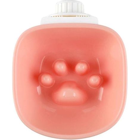 Bol anti-étouffement de type suspendu pour chien de type empreinte de pas-