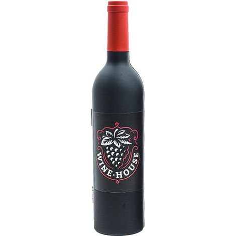 Set sommelier con accessori in cofanetto bottiglia in plastica per decorazioni natalizie -23 cm / Stile 1