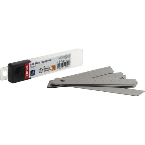 SK5 Stahlklingensatz 100x18x0,5mm 10 Stück amio-04820 (1/5)