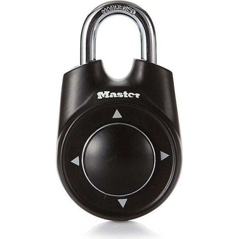 Smart Lock Padlock Directional Combination Lock Travel Luggage Lock Vintage Mailbox Gym Lock Black Smart Lock (1/4)