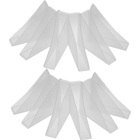 100 bandes antichoc pour meubles - plastique - triangulaire (1/5)