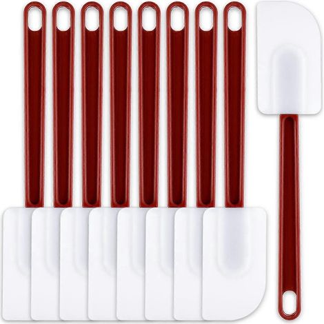 9-teiliges Set antihaftbeschichteter, robuster Schaber für Küche, Braten, Streichen und Backen (1/5)