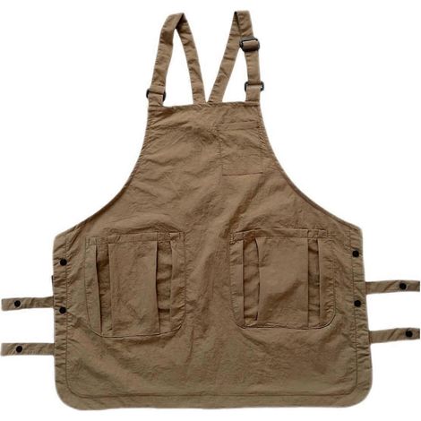 Blouse de barbier, tablier de peinture, tablier de cuisine ajustable pour traiteur, thé au lait et café (1/5)