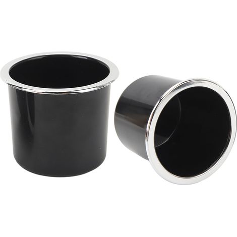 Ortviai Porte-gobelets pour camping-car et bateau – 2 pièces, diamètre intérieur 73 mm, en ABS robuste et facile à installer