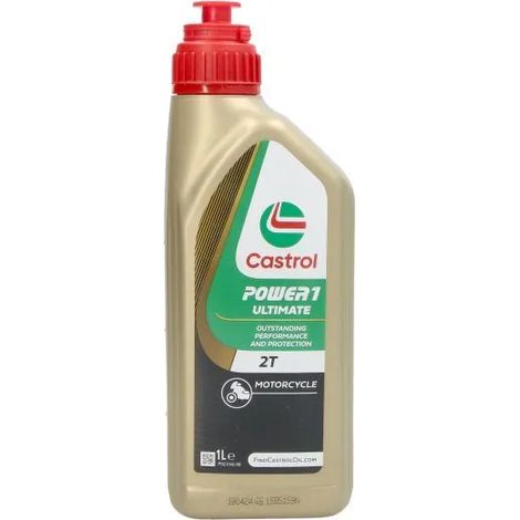 Aceite sint茅tico para motor Castrol Power1 2T Ultimate 1L (1/2)