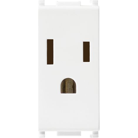 VIMAR - 14245 2P+T 15A USA+SASO Steckdose weiß