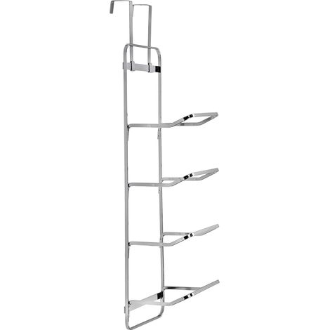 Croydex Hook Over Multiple Towel Rack, Chrome, Rust Free, 71x20x14cm (1/6)