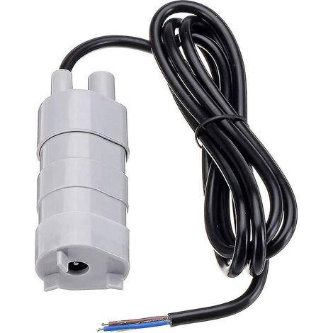 Pompe Submersible, DC 12V Pompe à Eau Haut Débit, Pompe Immergee, Pompe à Eau Douce, Pompe pour Bateau pour Ccamping-car, Bassin, Aquarium, Douche, Jardin, 600L/H (1/5)