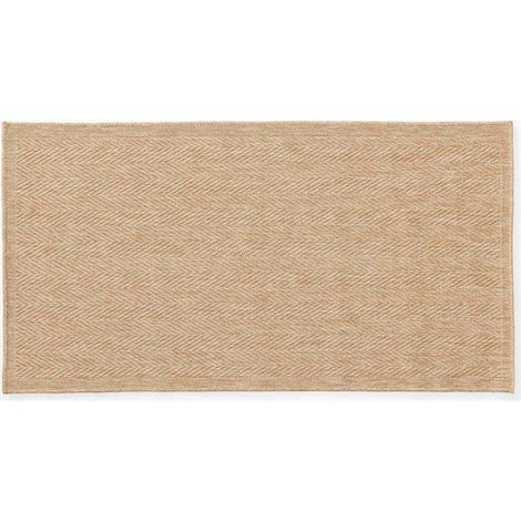 Tapis Déco Tissé "Ilem" 80x150cm Naturel (1/4)