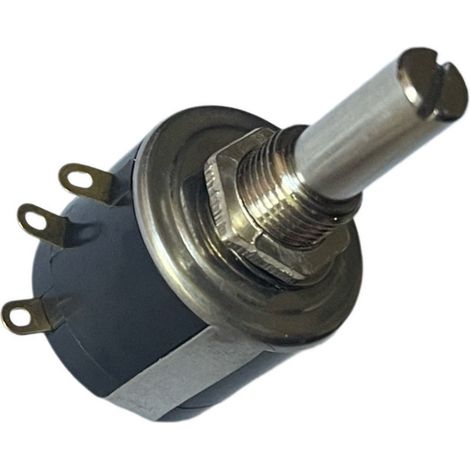 Potentiomètre Rotatif RS PRO, 10kO max, 3 tours , Montage sur douille ( Prix pour 1 )
