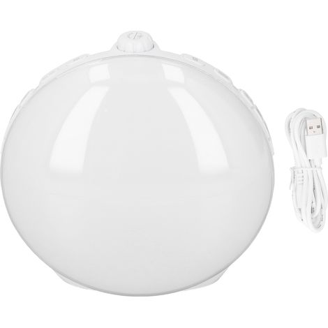 Réveil lumineux multifonction Sunrise Light pour enfants et gros dormeurs, lampe colorée avec alarme et éclairage nocturne (1/5)