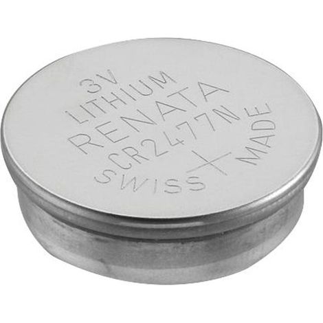 Cr2477 n pile au lithium 3v 950ma 245x77mm renata