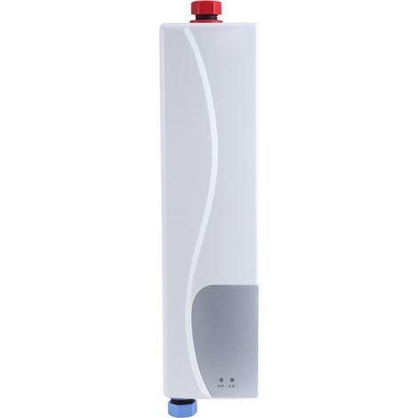 Jeffergarden 220V 3000W Mini chauffe-eau instantané électrique sans réservoir salle de bain cuisine lavage EU Plug blanc