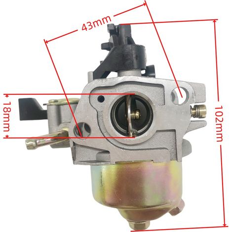 Carburateur pour HR194 HR214 HR215 HR216 GXV140 GXV160 505-021 (1/5)