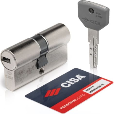 Cilindro Seguridad Asix P8 30X50Mm Lev.Lg D.Embr. Lat Niq Cisa 1. (1/2)
