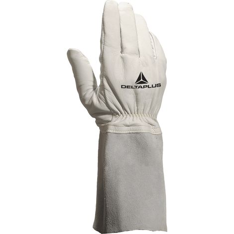 Gants de manutention Delta Plus TIG15K taille 8, Soudage, Gris ( Prix pour Paquet de 6 Paires )