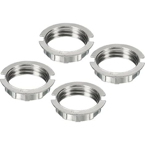 G9 Anneau Adaptateur Abat Jour M20 Zinc Alliage Blanc (1/5)