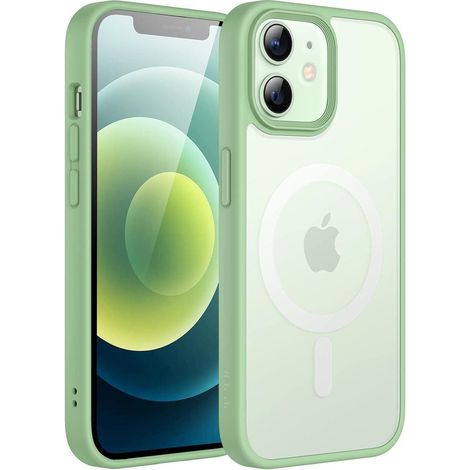 Handyhülle iPhone12 iPhone12Pro 6 1Zoll MagSafe Stoßfest Grün (1/5)
