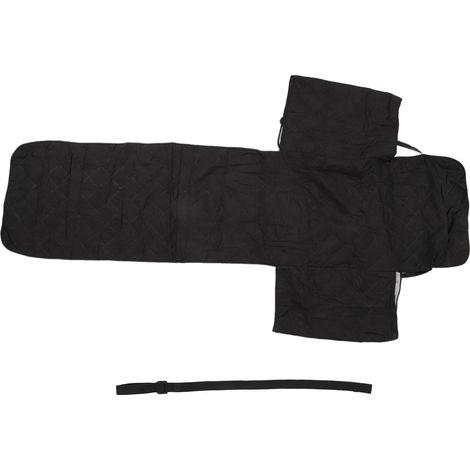 Couverture Canapé Imperméable pour Animaux Noir 53x218cm Antidérapante Douce Microfibre Protection Meubles Chien Chat (1/5)