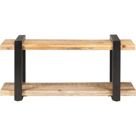 Maison Exclusive - TV-Schrank 90x40x40 cm Raues Mangoholz