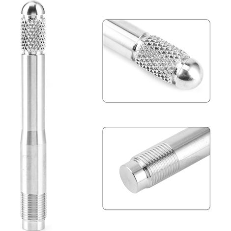 Goupille de positionnement pour changement de pneu M14 pour W211 W212 W213 W204 W205 W220 W221 W222 W140 R230 R231 W164 W166 (série allemande) Argent M14 x 1,25 (1/5)