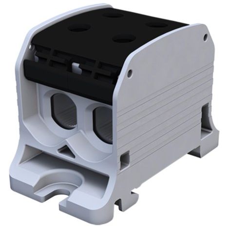 Gewindeschienenverbinder Simblock STB 50-2 – Al/Cu, 87320, schwarz (1/4)