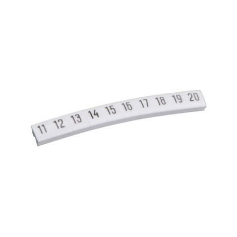 Rotulador DK 2/Z5/11-20/ blanco 89279006 (100 unidades)