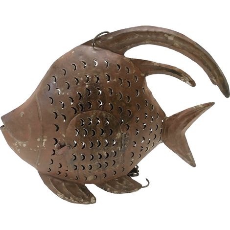 Origineller Fisch-Kerzenhalter für die Innendekoration, einzigartiges Stil-Accessoire zur Beleuchtung Ihres Zuhauses