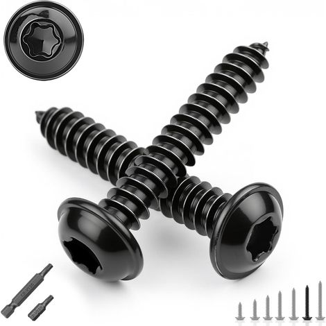 M4x20mm Vis Penture Torx 70 Pièces M4 Vis Acier Inoxydable A2 V2A (1/5)