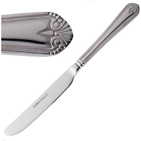 Couteau à Dessert 213 mm Jesmond Lot de 12 Olympia (1/4)