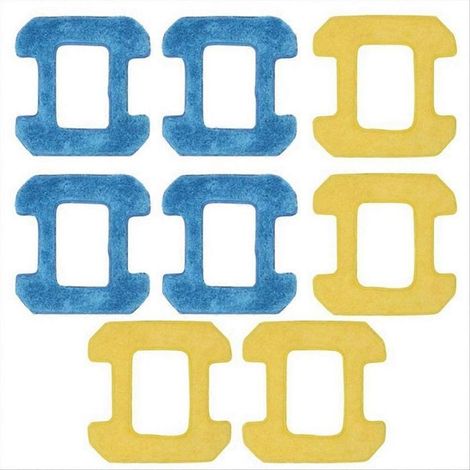 Lingettes de nettoyage pour robot lave-vitres Hobot 298 : accessoires pour nettoyage humide et sec. (1/5)