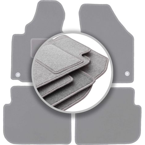 Tapis de voiture gris pour Volkswagen Touran I FL monospace (2010-2015)