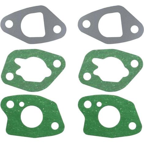 Set di 2 guarnizioni per carburatore compatibile con GX390 GX340. Guarnizione per carburatore, filtro dell'aria e scudo termico per motore a benzina.
