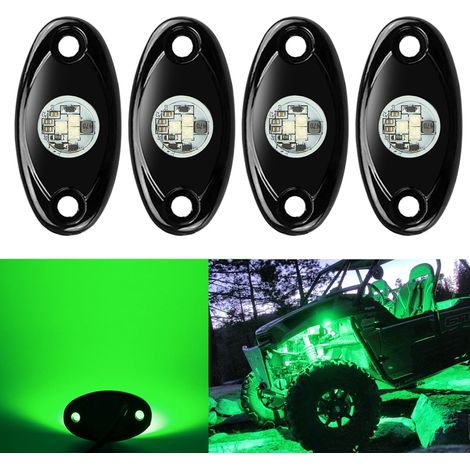 Éclairage automobile à LED, lot de 4 unités, résistant à l'eau, pour usage professionnel.-AquaForge (1/5)