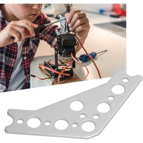 10 pièces équerres de renfort 120° aluminium 7005 connexion robotique TETRIX PRIME (1/5)