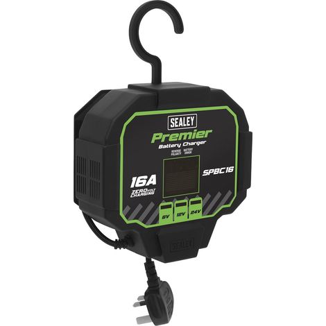 Sealey Battery Maintainer Charger 16A Fully Automatic SPBC16 (1/5)