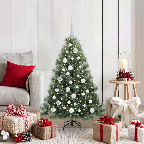 vidaXL Árbol de Navidad artificial con 150 LED Verde 120 cm PE y PVC (1/5)