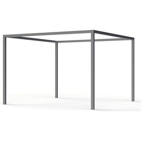 Siena Garden Pergola SCHATTENMANUFAKTUR® LIBERA, 315 x 315 x 218 cm anthrazit M51792 (1/5)