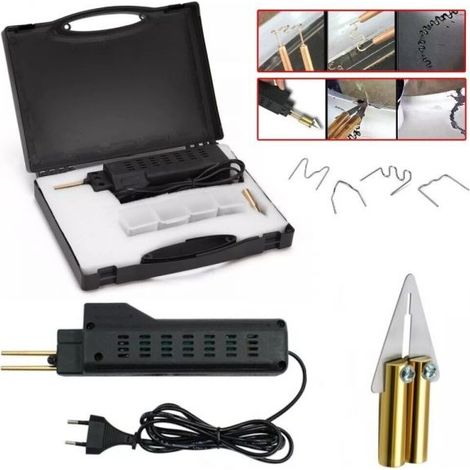 Saldatrice plastica 220V kit riparazione saldatore saldatura con graffette SG190 (1/5)