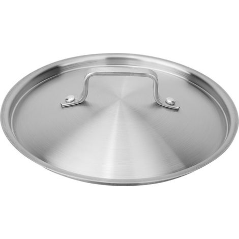 Sartén antiadherente de 3 capas, acero inoxidable 304/403 – 24 cm con tapa – protector térmico de aluminio – diseño práctico (1/5)