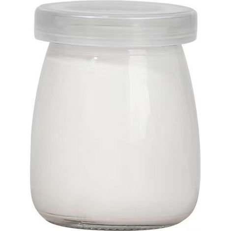 Lot de 12 Bocaux en Verre à Yaourt avec Couvercles Hermétiques, Fabrication Française, Compatibles Yaourtières, Cookeo et Robots (Thermomix, SEB), 143 ml / 125 g (1/5)