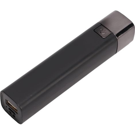 Ultrahelle Taschenlampe, USB-Taschenlampe mit eingebauter Powerbank, wiederaufladbare Mini-Taschenlampe für Outdoor-Aktivitäten (schwarz).